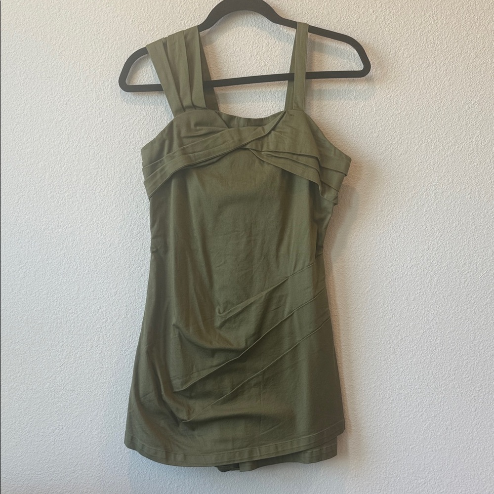 Habitual Girls Khaki Green Romper